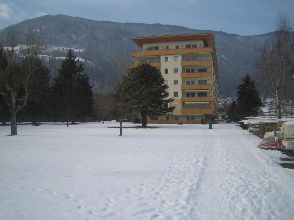 Kaernten Ossiacher See Apartment Zwei Zimmer Ferienwohnung Direkter Seezugang Strand Beheizte Schwimmhalle Bodensdorf Eksteriør billede